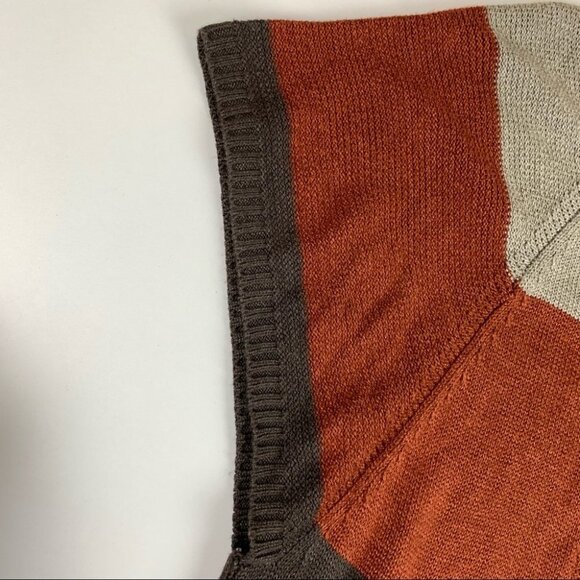 Lavena Colourblock Short Sleeve Sweater Small - Picture 7 of 9